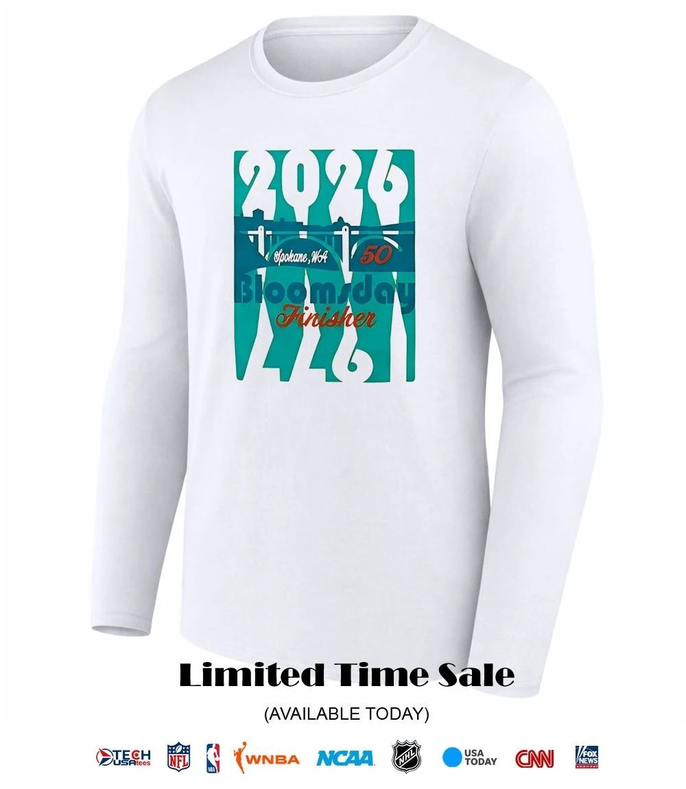 2026 50th Anniversary Bloomsday Finisher shirt
