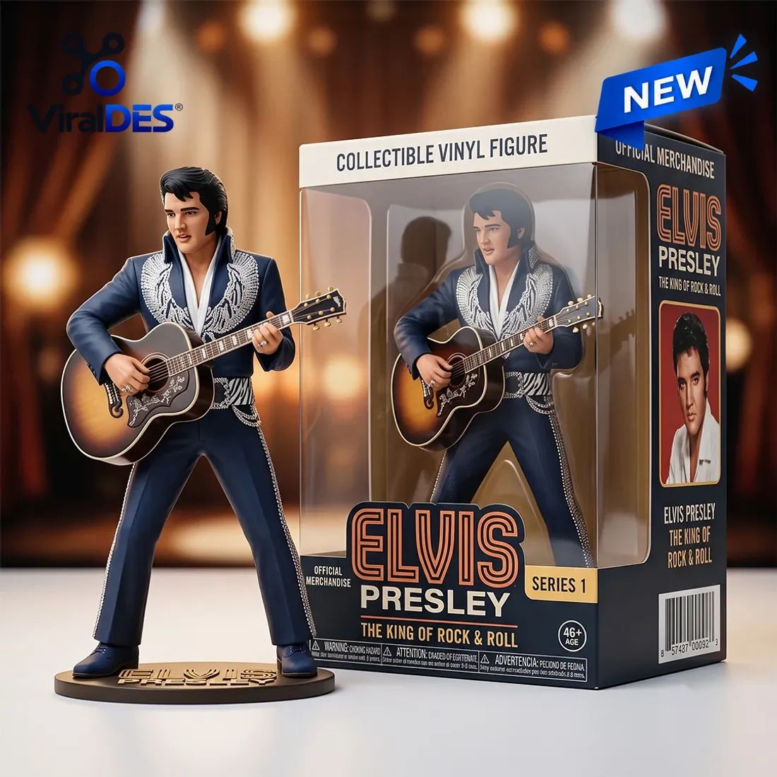 Elvis Presley Jumpsuit 3D Vinyl Figure