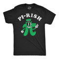 Mens Funny T Shirts Pi Rish Sarcastic Nerdy St Patricks Day Tee For Men