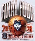 UConn Huskies 2026 NCAA Men’s Basketball Tournament March Madness Final Four shirt