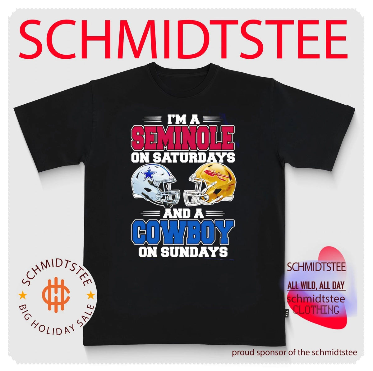 I’m a Seminole on Saturdays and a Cowboy on Sundays shirt