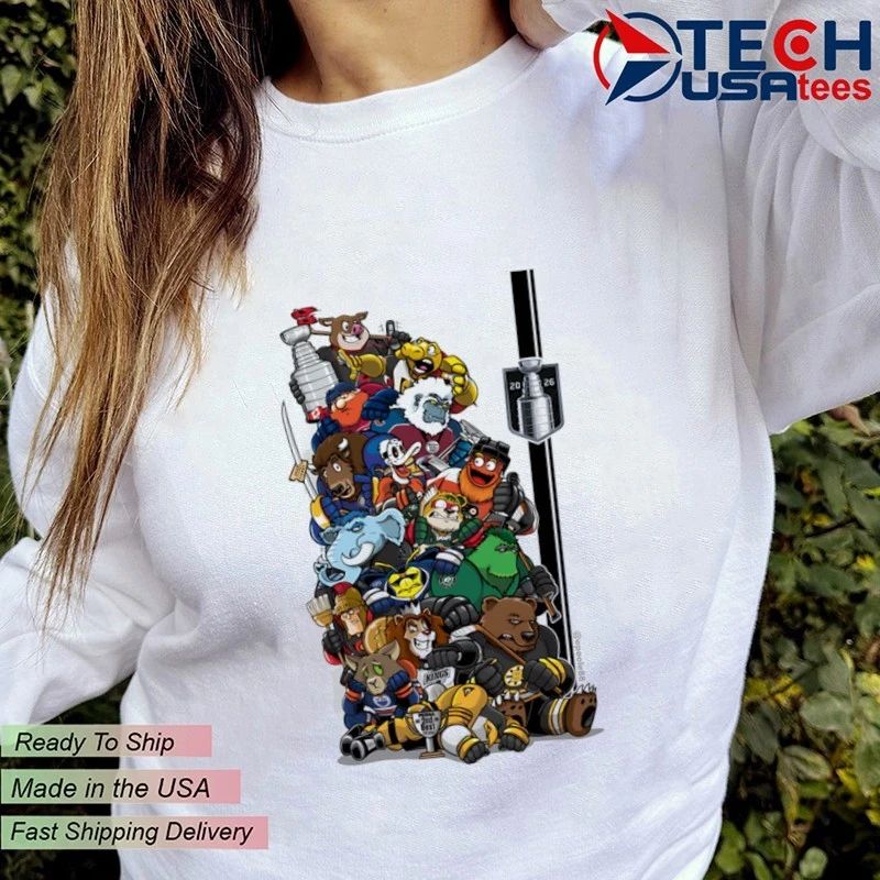 2026 Stanley Cup Hangover Hockey mascot shirt