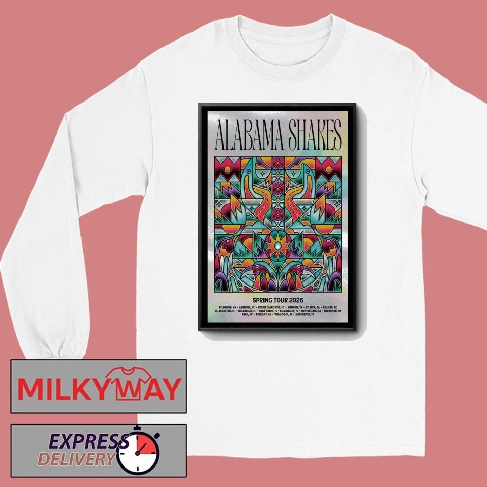 Poster 2026 Spring Tour Alabama Shakes shirt