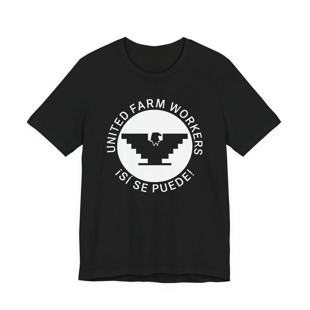 United Farm Workers Style Vintage Logo Graphic Unisex T-Shirt Labor Tee S–5XL