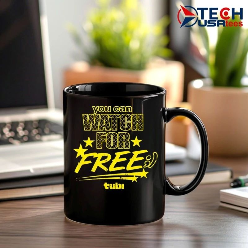 You can watch for free Tubi shirt
