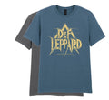Def Leppard T-shirt 100% cotton - Arena Rock music outdoors festival fans gift