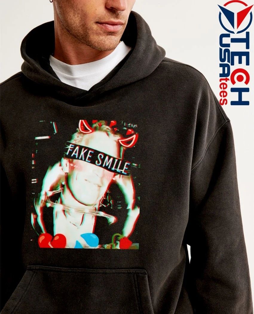 Jeffrey Epstein fake smile meme shirt