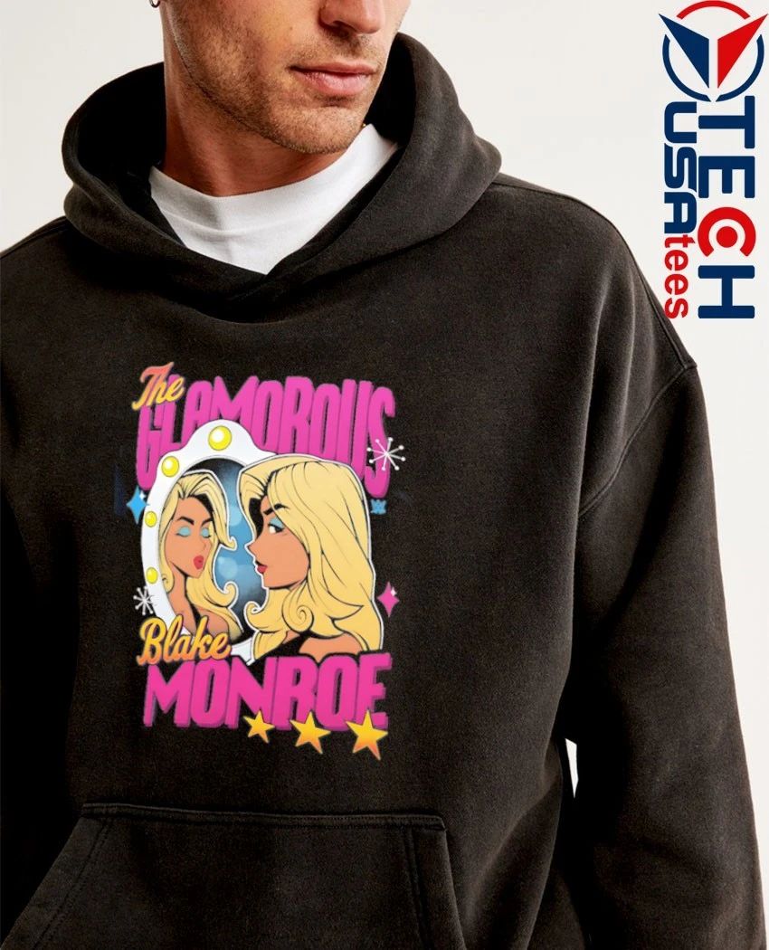 The Glamourous Blake Monroe cartoon shirt
