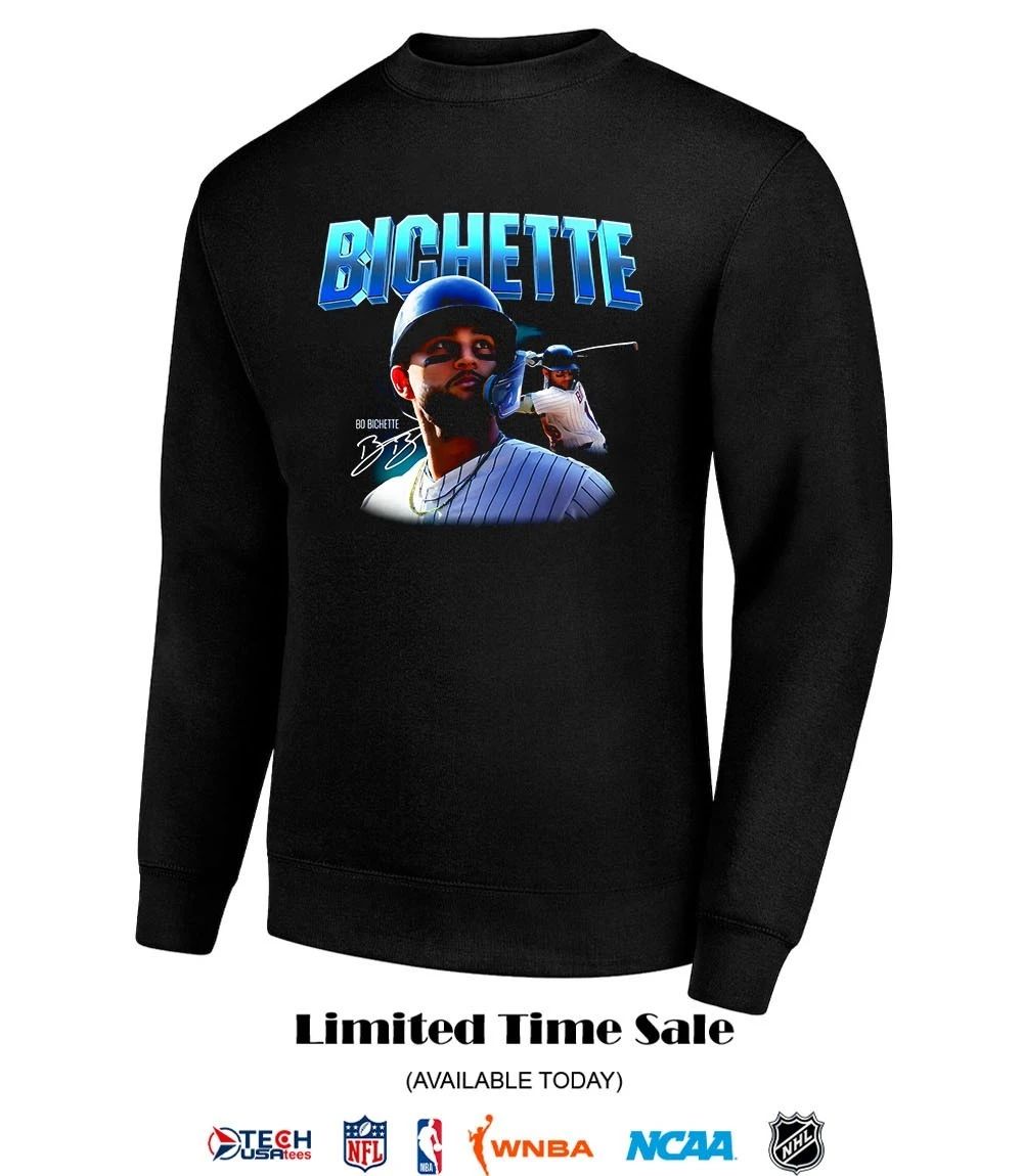 Bo Bichette New York Mets Baseball signature graphic shirt