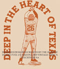 Deep the heart of Texas Baseball player shirt