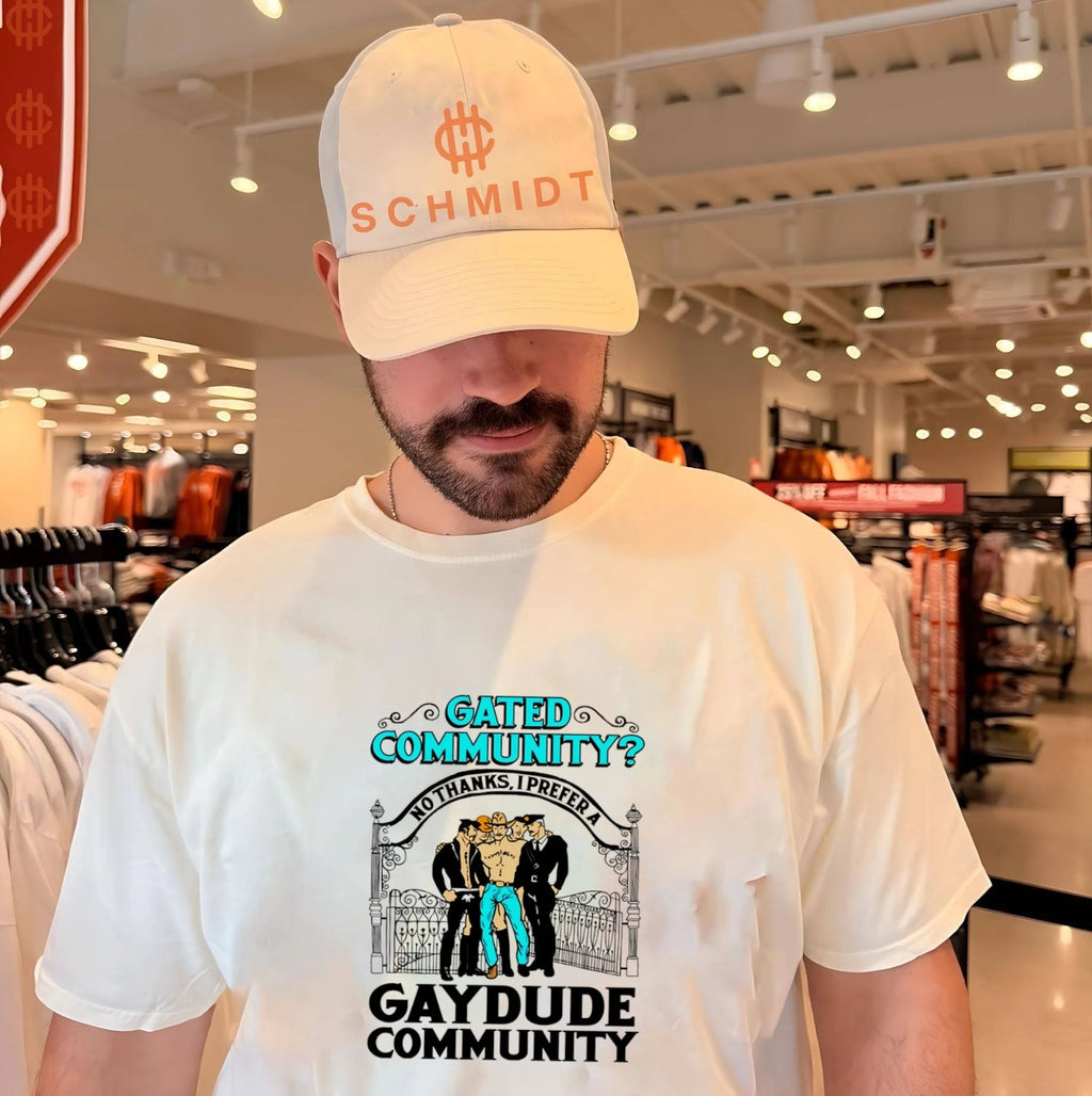 Gated community no thanks I prefer a gay dude community shirt