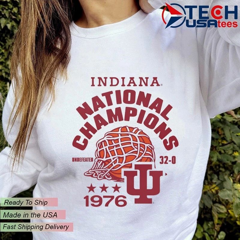 Indiana National Champions 1976 vintage shirt