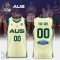 Australia Basketball 2026 FIBA Women World Cup Cream Jersey