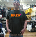Bulkin America Runs on Gains fitness gym shirt