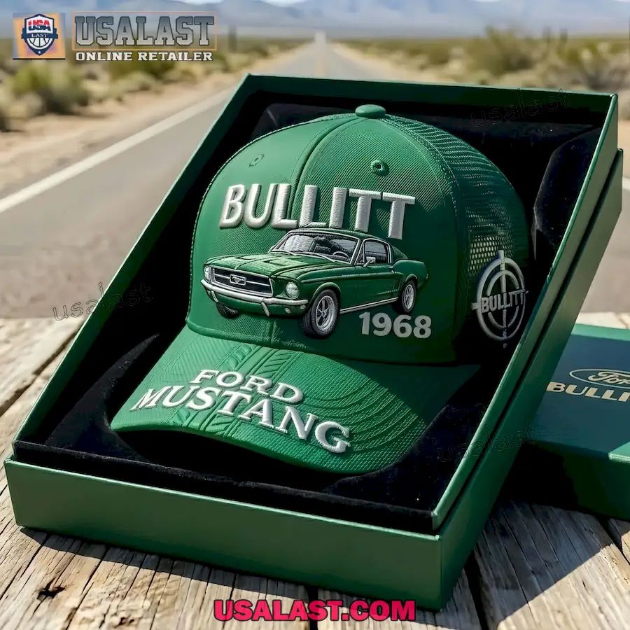 Ford Mustang Bullitt 1968 Special Edition Trucker Hat
