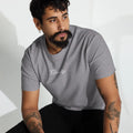GUILTY Men’s Grey Heavyweight T-Shirt – Premium Cotton Graphic Tee