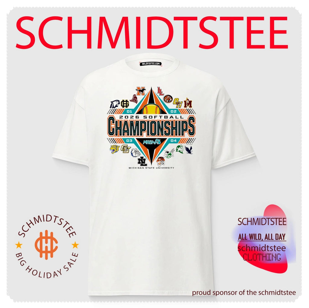 2026 MHSAA Softball Championships logo shirt