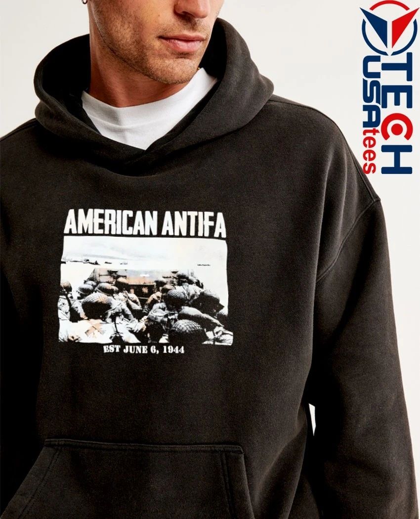 American Antifa est June 6 1944 shirt