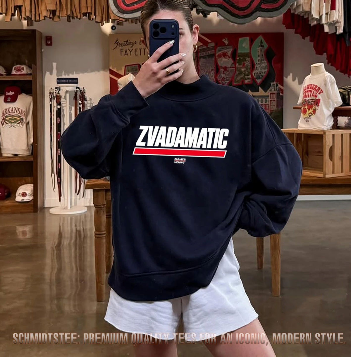 New York Giants Zvadamatic Automatic 34 shirt