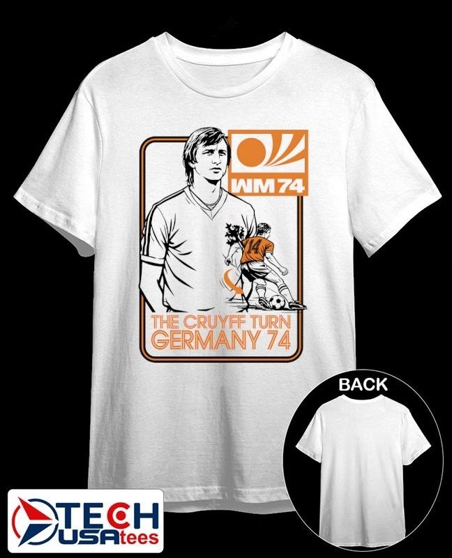The Cruyff Turn Germany 74 Johan Cruyff shirt