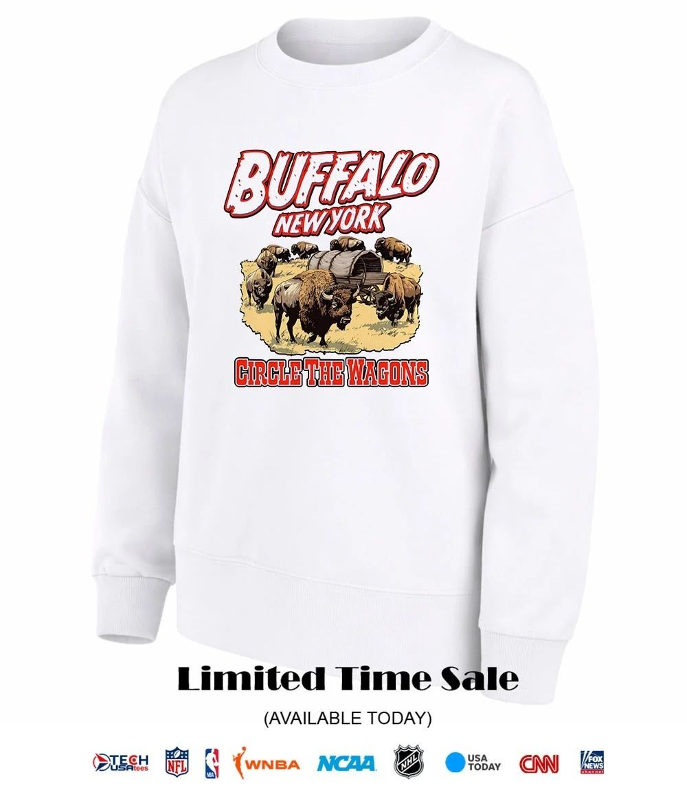 Buffalo New York Circle The Wagons shirt
