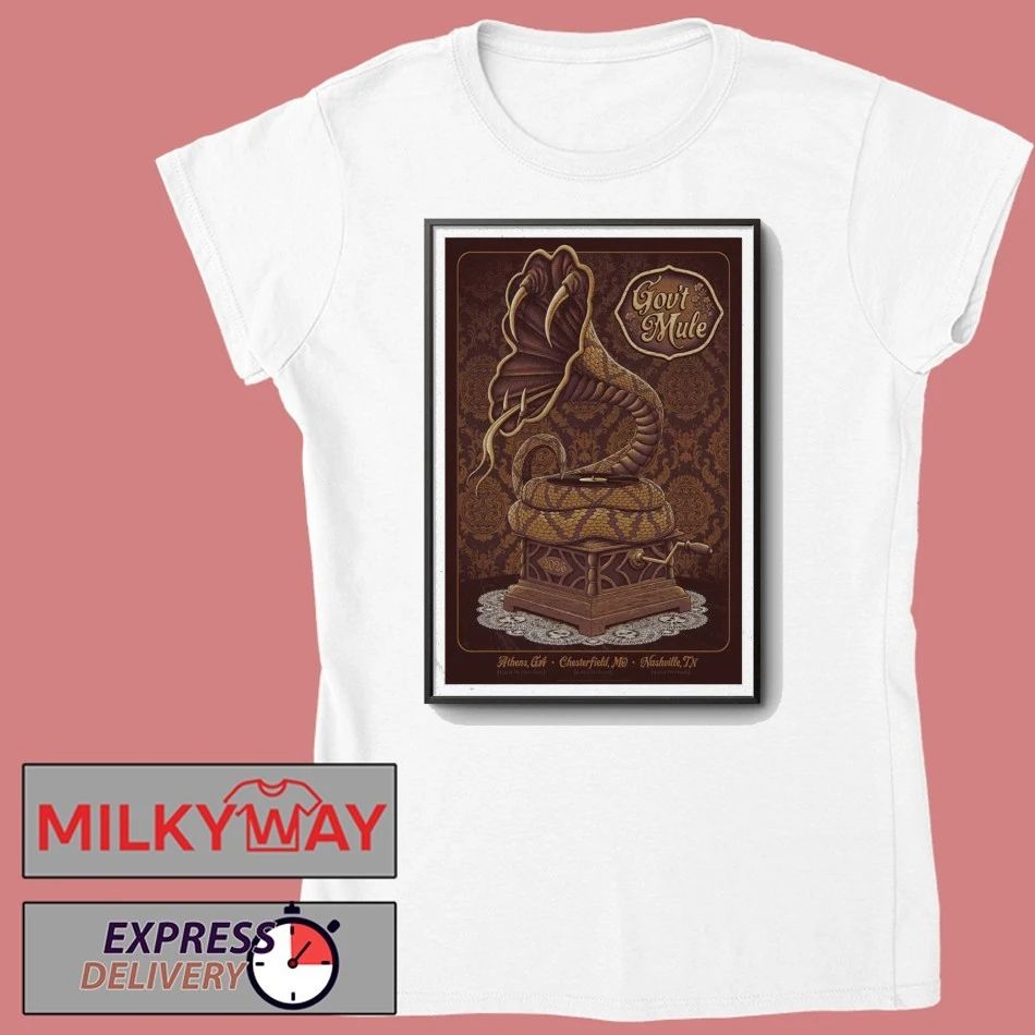 Gov’t Mule April 2026 Tour Poster shirt