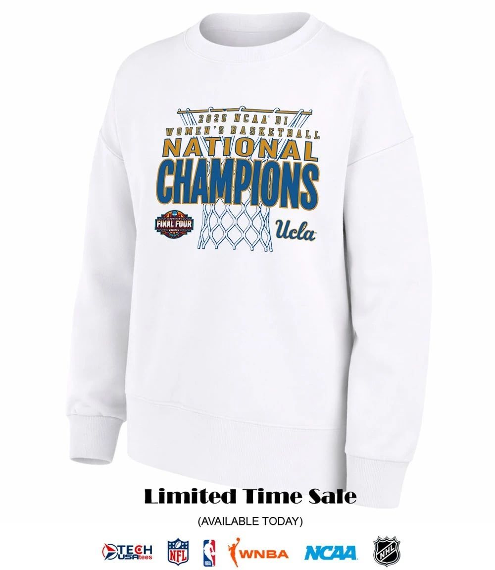 UCLA Bruins 2026 NCAA Women’s Basketball National Champions The Net shirt
