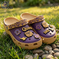 Omega Psi Phi Mascot Slip On Clogs With Charms