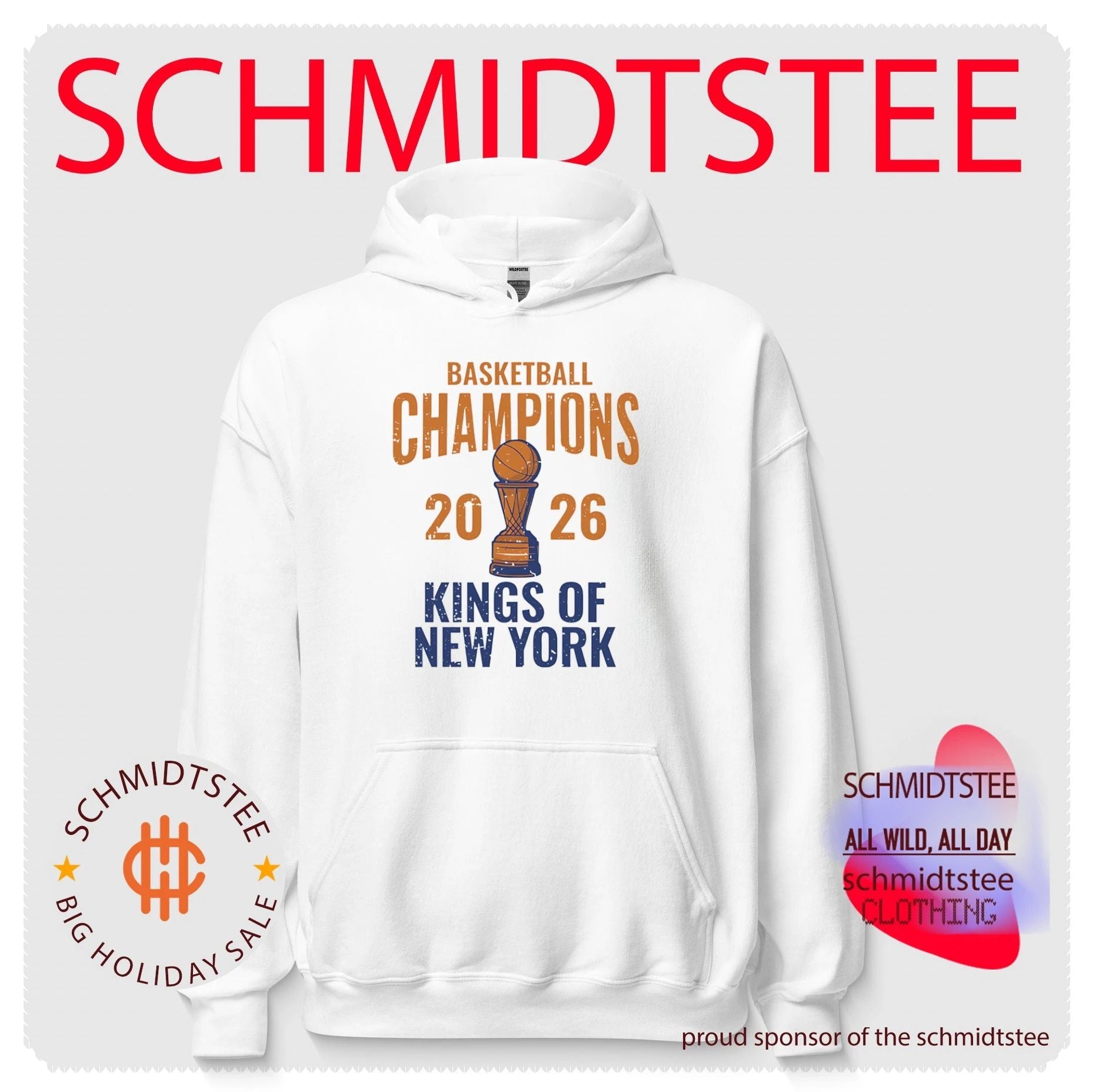 New York Hoops Champions 2026 Basketball shirt