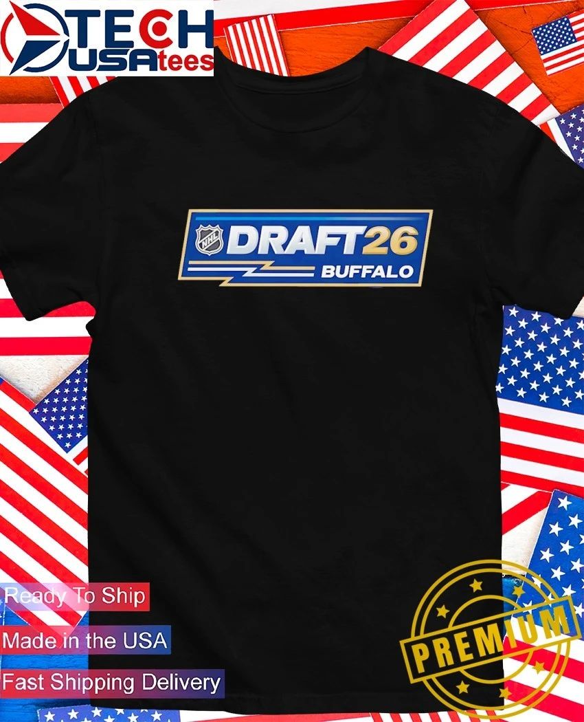 NHL Draft Buffalo 2026 logo shirt