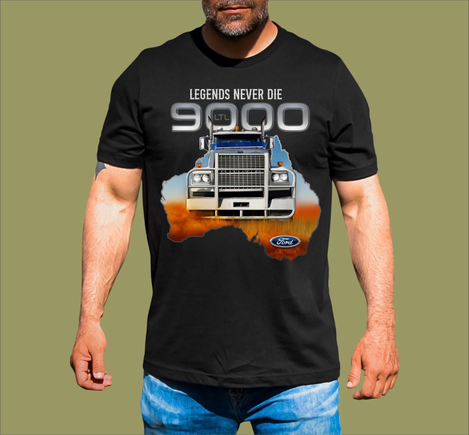 FORD LTL 9000 TRUCK LEGENDS NEVER DIE T-SHIRT