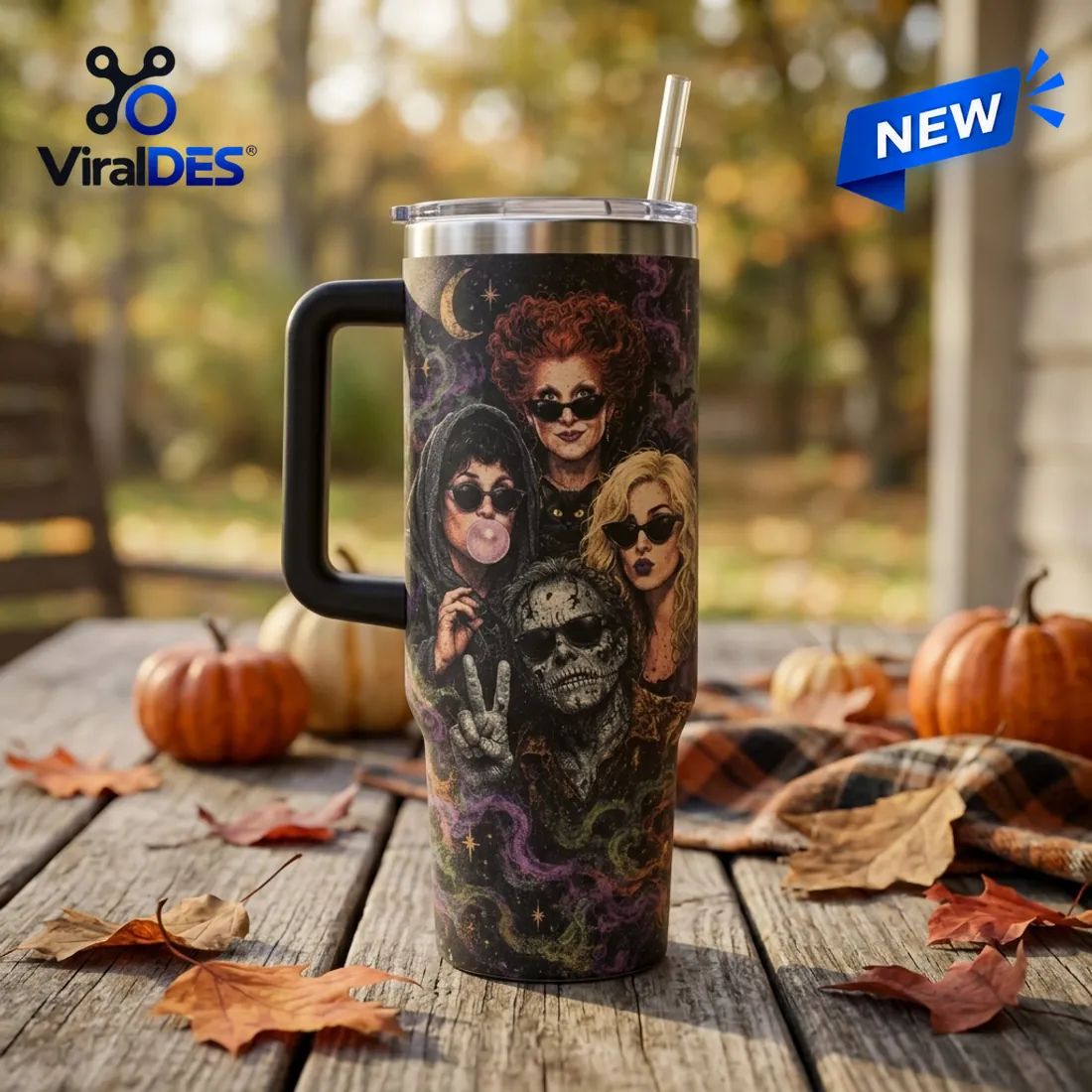 Hocus Pocus Amok 40oz Stanley Tumbler