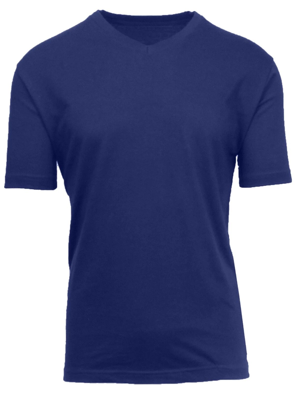 Mens Short Sleeve V-Neck T-Shirts Solid Colors Lounge Active Undershirt NWT