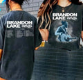 Brandon Lake Music Tour 2024 Graphic Tee Shirt, 2 sided t shirt