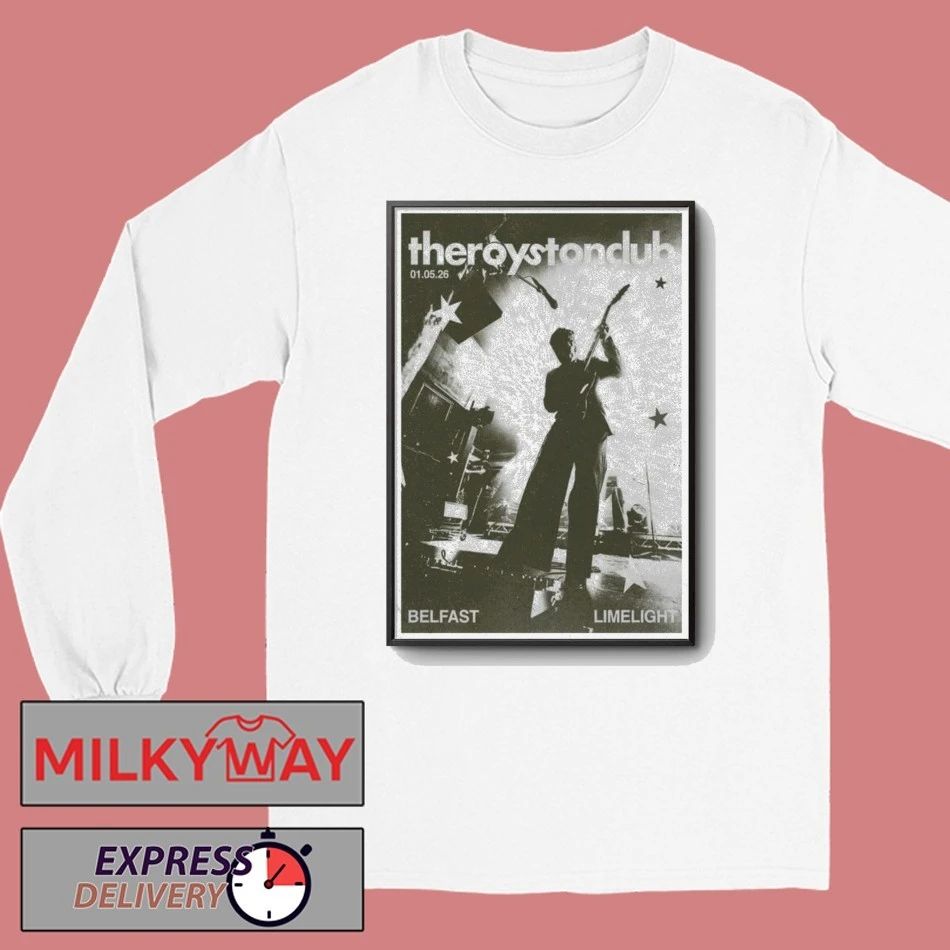 LIMITED Poster The Royston Club Tour May 1 2026 Belfast shirt