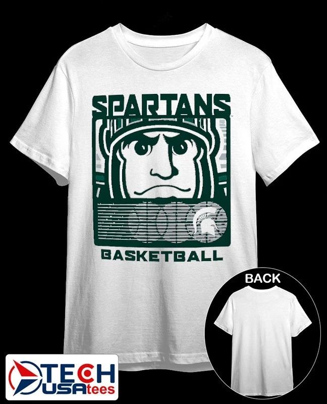 Michigan State Spartans Basketball Staredown mascot shirt