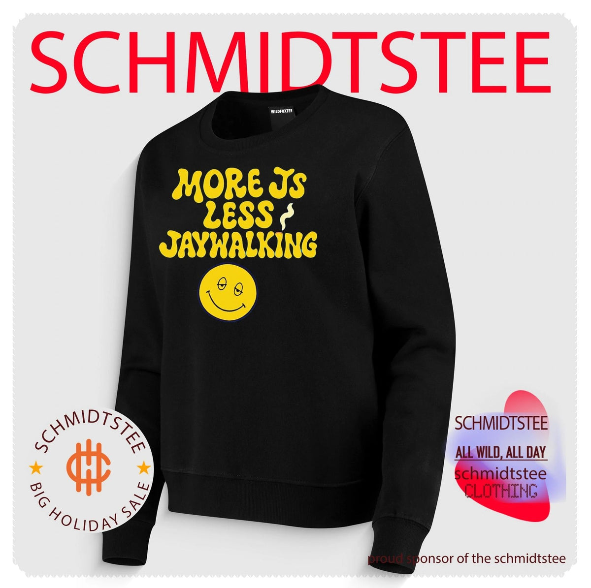 More JS less Jaywalking shirt