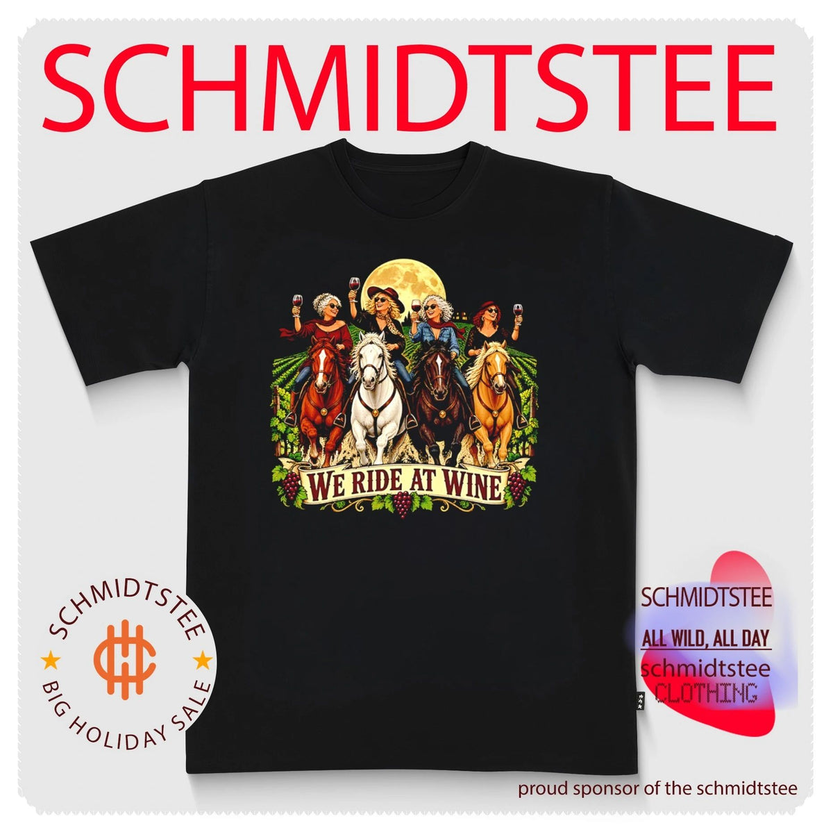 We Ride at Wine Women Horseback Riding Wine Lovers Halloween 2026 shirt