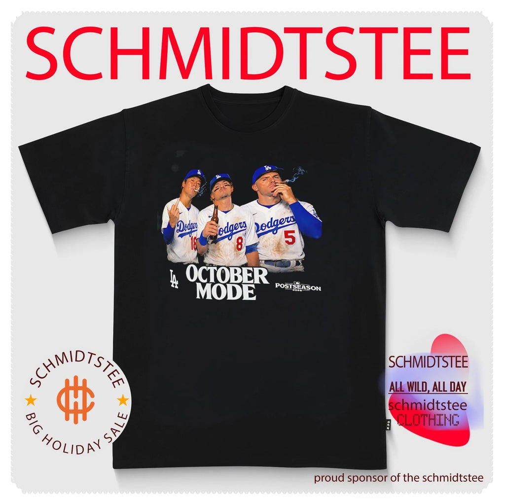Yamamoto Kiké and Freddie Los Angeles Dodgers October Mode Postseason 2026 smoking shirt