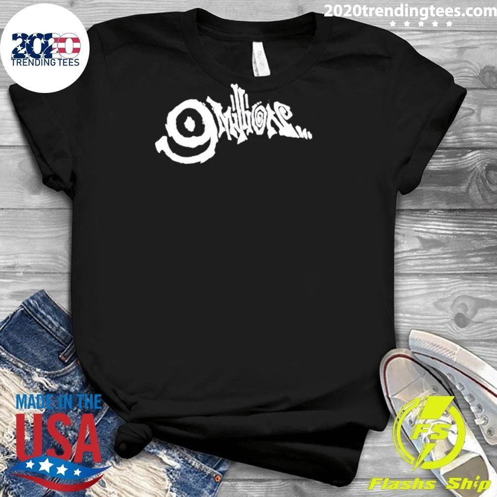 9million Black Logo Shirt