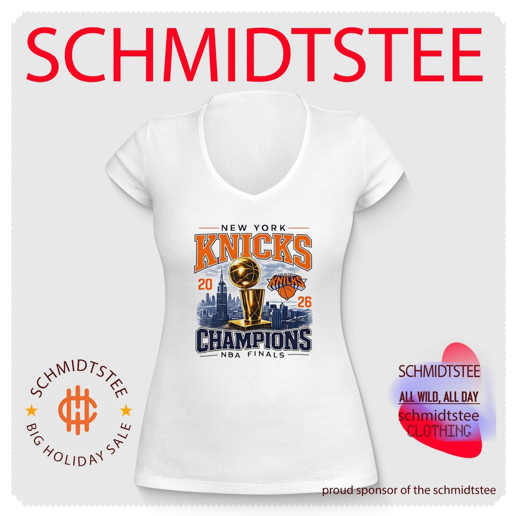 New York Knicks NBA Finals 2026 Champions skyline shirt