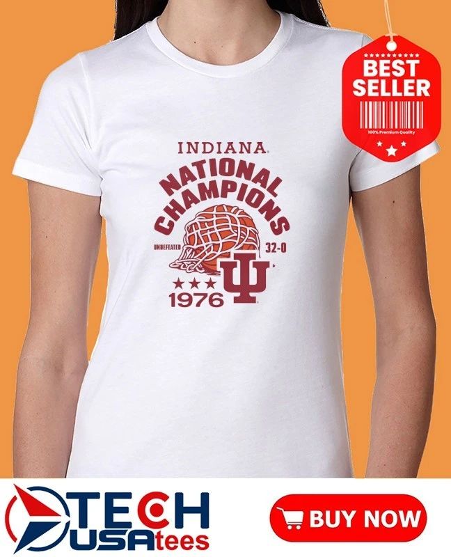 Indiana National Champions 1976 vintage shirt