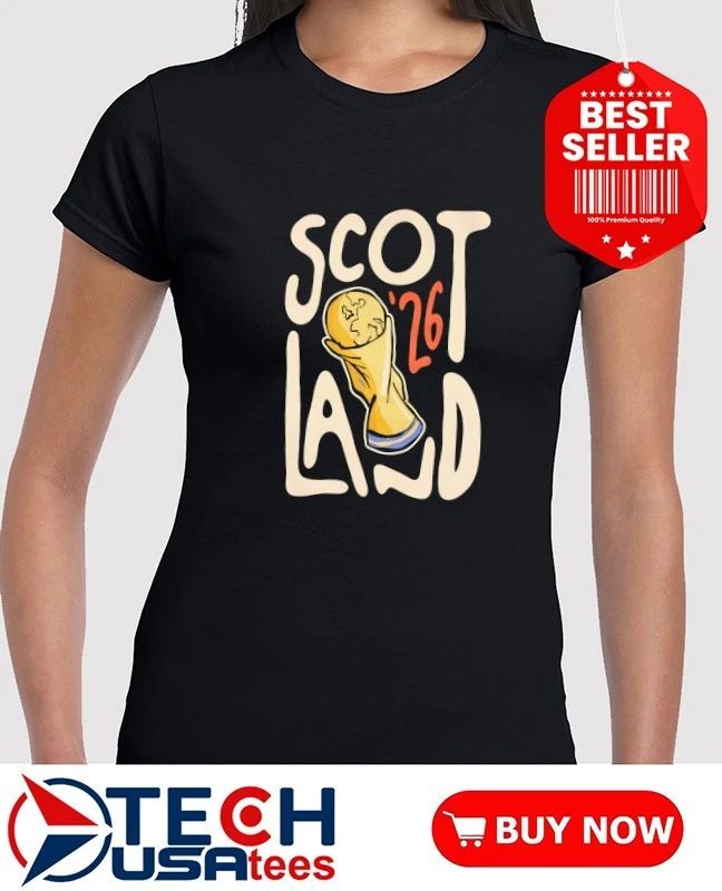 Scotland National Football Team 2026 World Cup Trophy shirt
