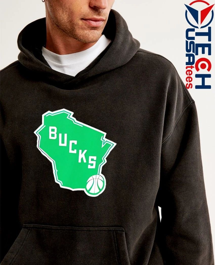 Milwaukee Bucks Alternate logo shirt