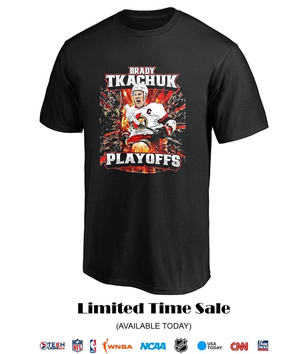 Brady Tkachuk Ottawa Senators 2026 Playoffs shirt