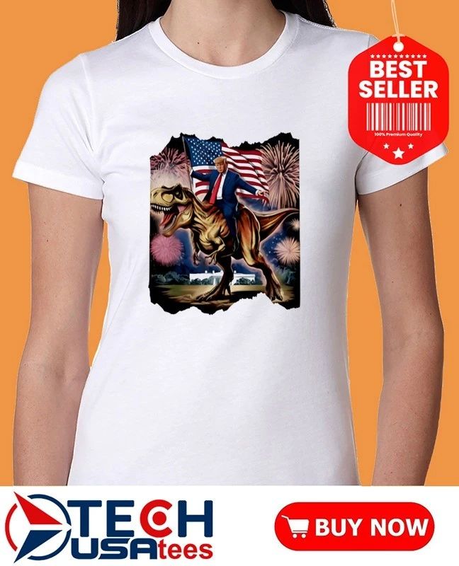 Whale Psychiatrist Trump T-Rex Dinosaur America President shirt