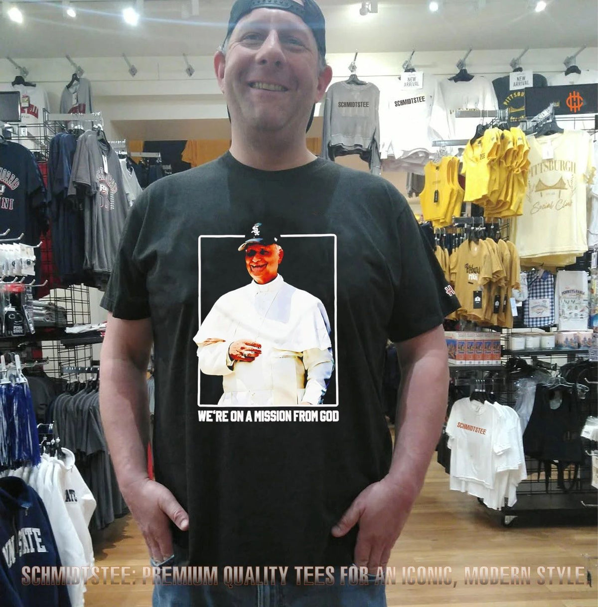 Chicago White Sox Pope Leo South Side We’re on a Mission From God shirt