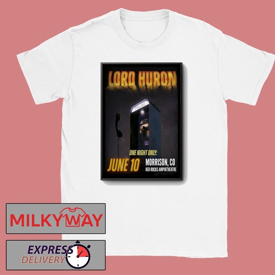 Lord Huron Red Rocks Shows On Jun 10 2026 Poster shirt