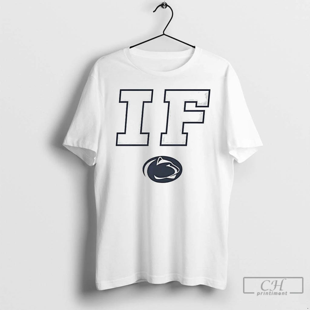 Classic Penn State Nittany Lions Football If Logo T Shirts