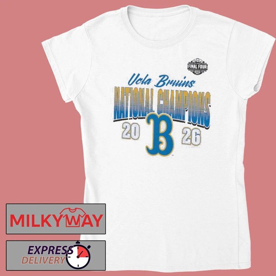UCLA Women’s Basketball 2026 NCAA National Champions Schedule Two Sided T-Shirt